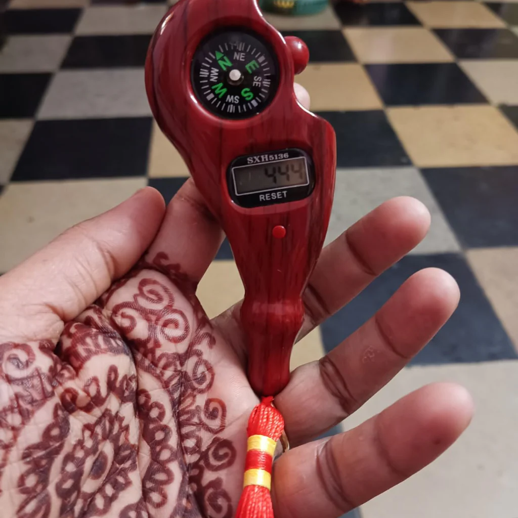 My7Chakras Tulsi Mala Feel Mantra Jaap Digital Counting Machine